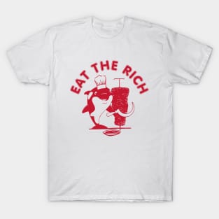 EAT THE RICH Gladys The Orca T-Shirt